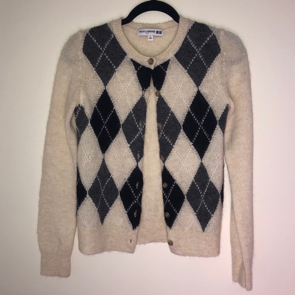 UNIQLO / Ines De La Fressange diamond cardigan